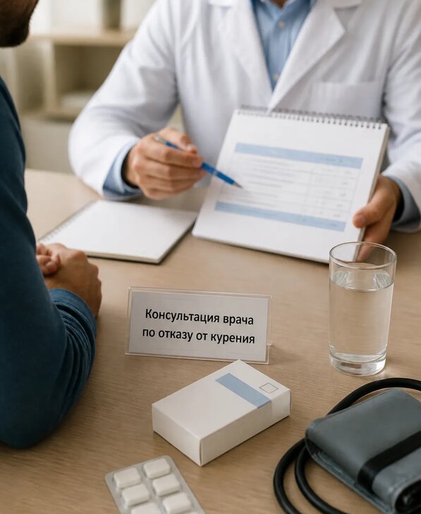 Консультация врача по отказу от курения для взрослых в Стрежевом